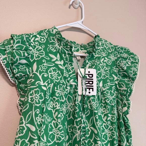 Pinch Green & White Floral Dress - Picture 7 of 8